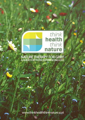 Cover of the 'Nature therapy for grief' guide