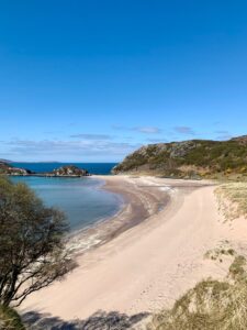Gruinard Bay Beach on the West Coast