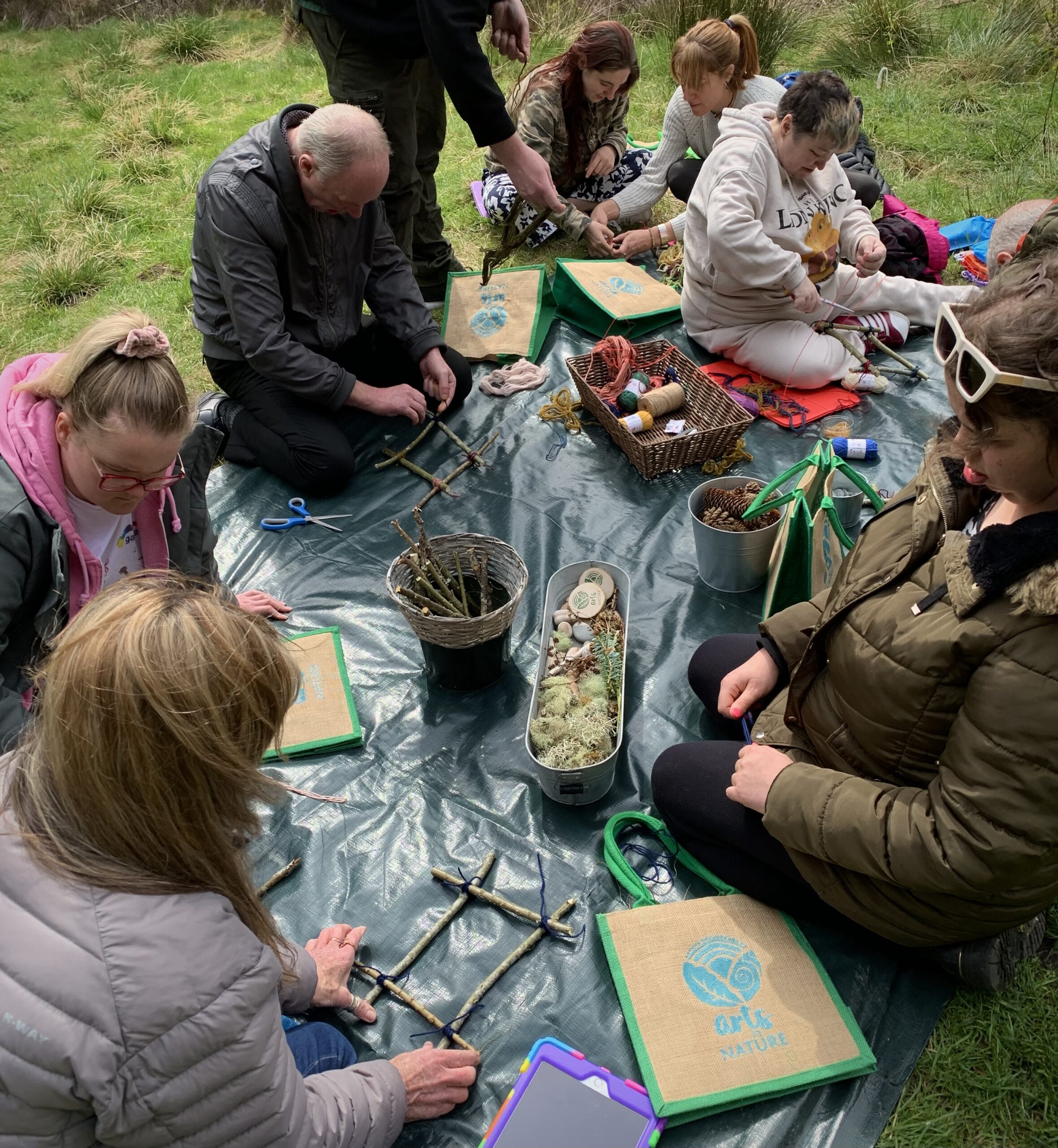 Arts in Nature Creative Session with Gateway Homeless Trust