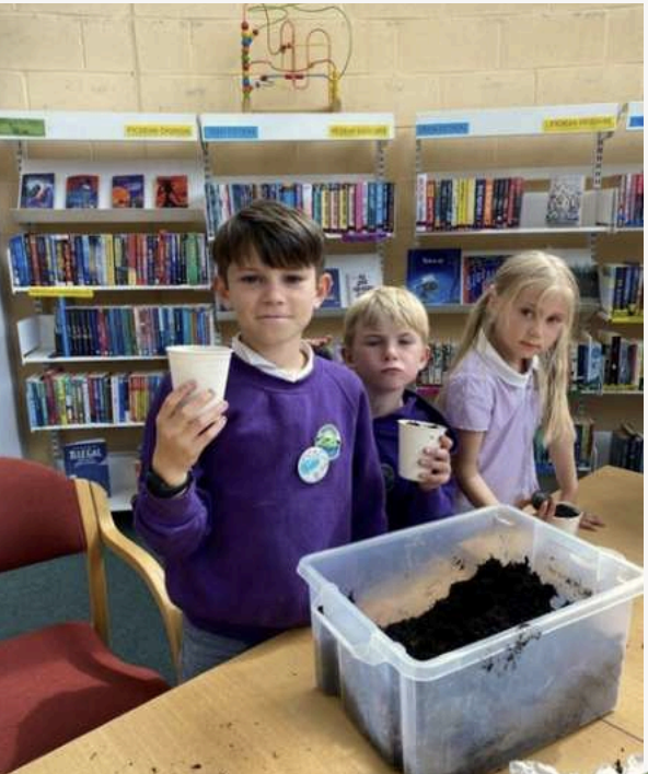 High Life Highland Countryside Rangers working with Green Libraries